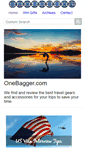 Mobile Screenshot of onebagger.com
